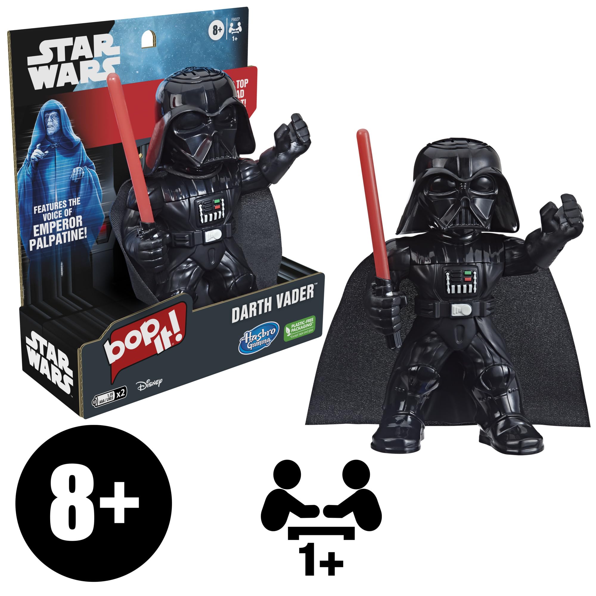 Device supports solo and group play for flexible family fun