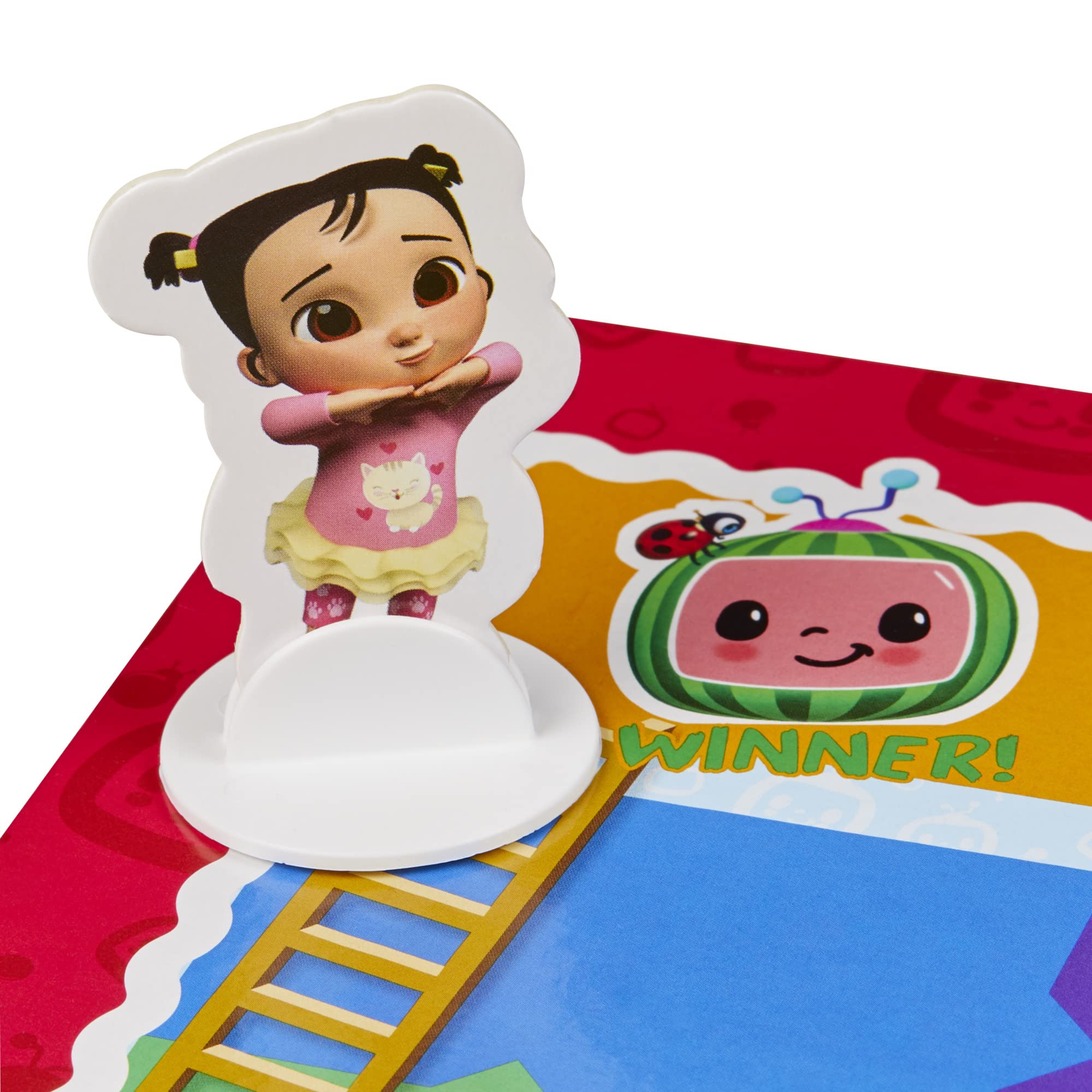 Hasbro Gaming Chutes and Ladders CoComelon Edition gift idea for preschoolers.