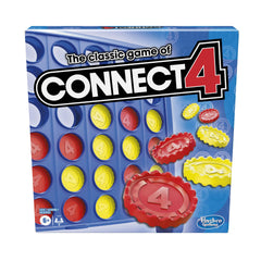 Hasbro Connect 4 Classic Grid game ready for family play and easy setup