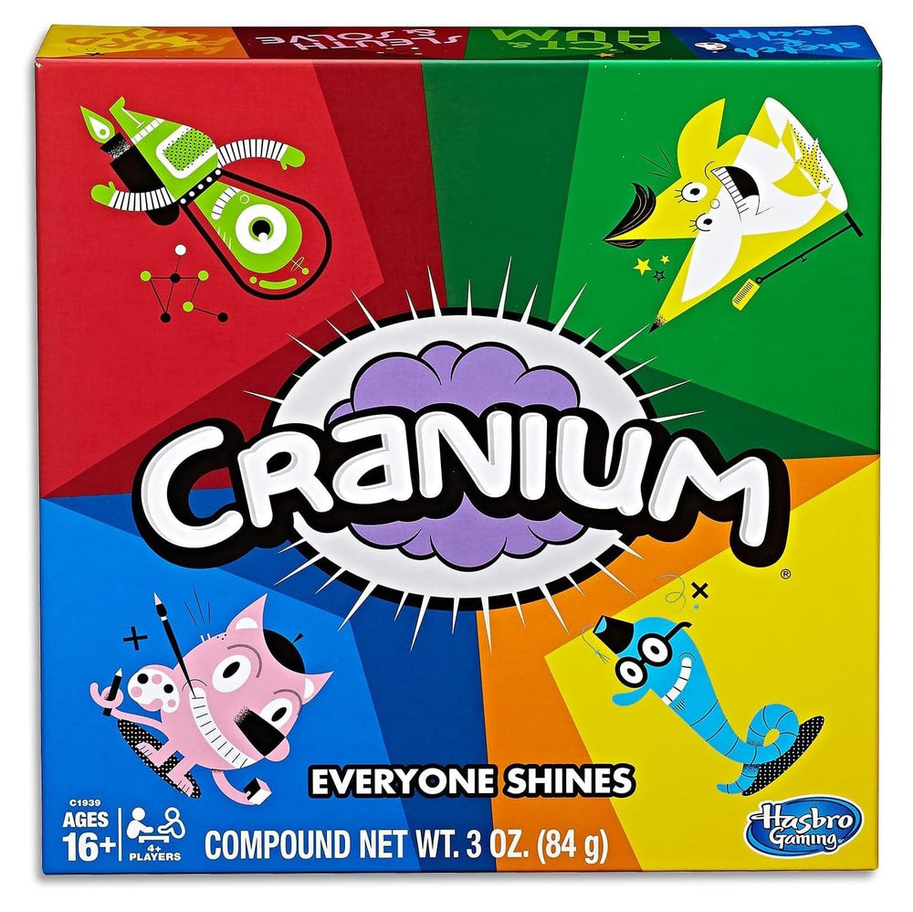 Hasbro Cranium Game board and movers for group play and family bonding