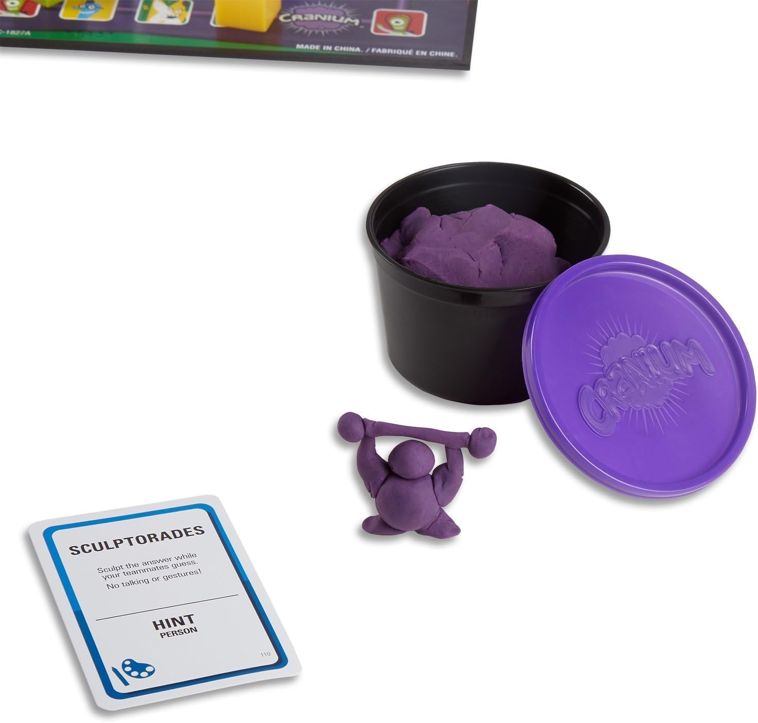 Hasbro Cranium Game category icons showcase four playful themes