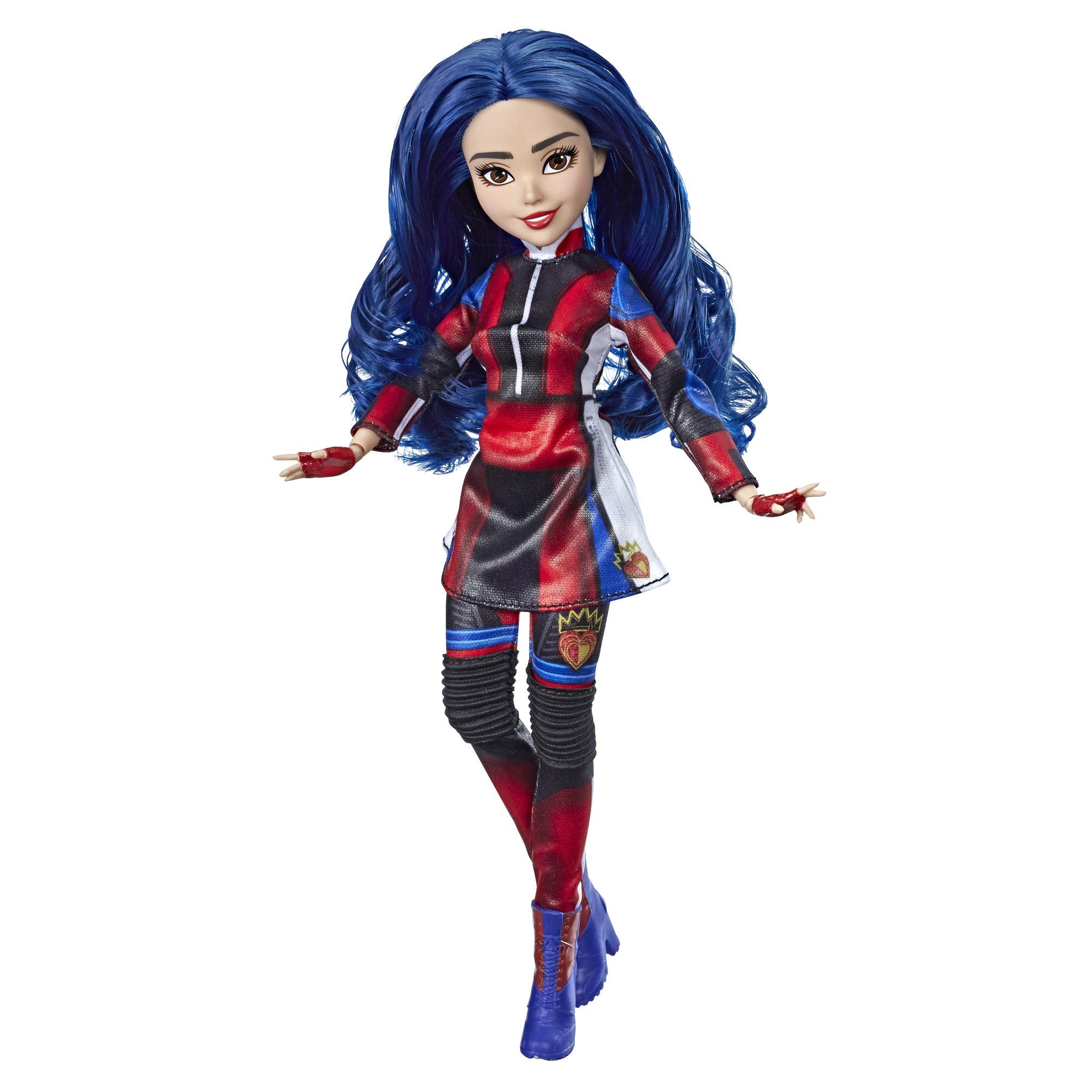 Hasbro Disney Evie fashion doll with outfit and boots for imaginative play