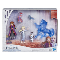 Hasbro Disney Frozen II Spirits of Nature set featuring Anna and Elsa for imaginative play and collection.