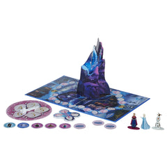 Hasbro Disney Pop-Up Magic Frozen game Anna Elsa Olaf characters in action boosts imagination