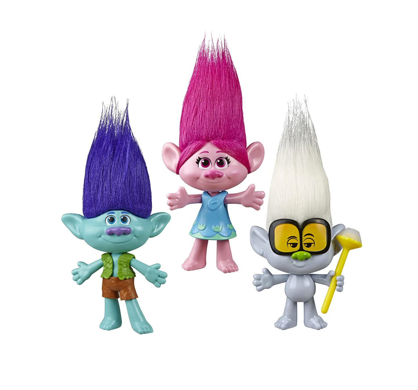 Hasbro DreamWorks Trolls Poppy doll packaging, ready for gifting or shelf display.
