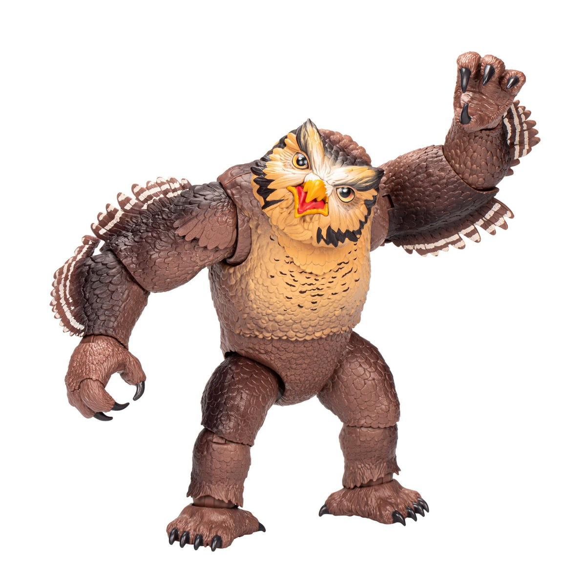Hasbro Dungeons & Dragons Owlbear figurine, front view, display-ready for shelves.