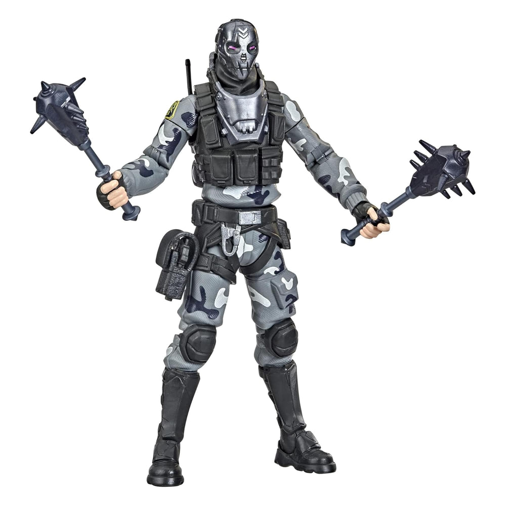 Fortnite Metal Mouth Catalyst back bling included for customization.