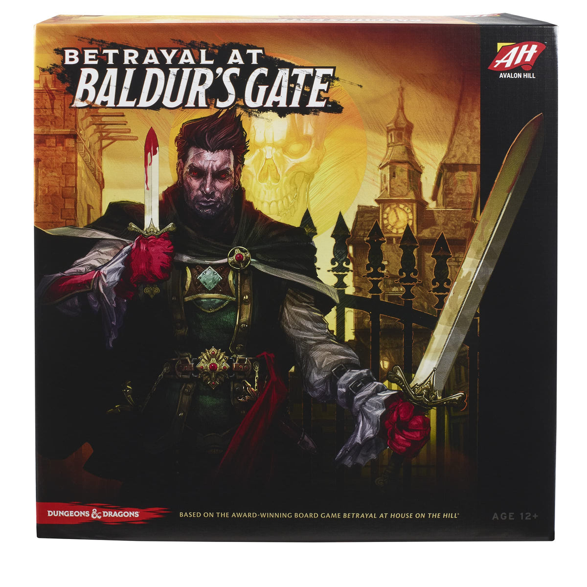 Hasbro Gaming Avalon Hill Betrayal at Baldur's Gate modular board for dynamic adventures