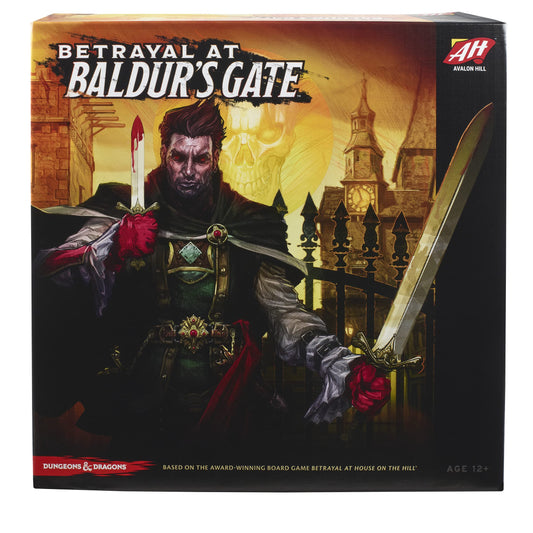 Hasbro Gaming Avalon Hill Betrayal at Baldur's Gate modular board for dynamic adventures