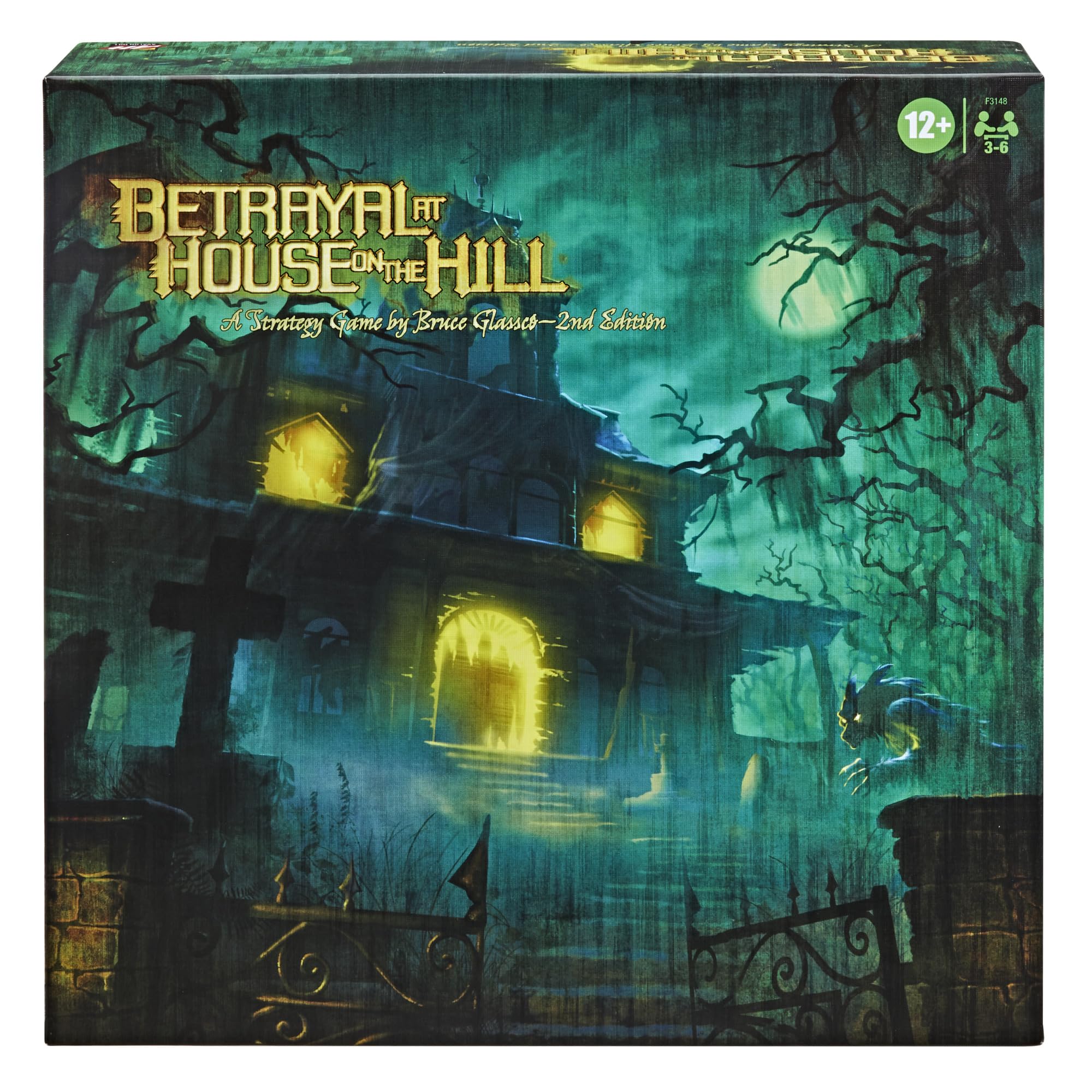 Hasbro Gaming Avalon Hill Betrayal House on the Hill board tiles for modular mansion layout