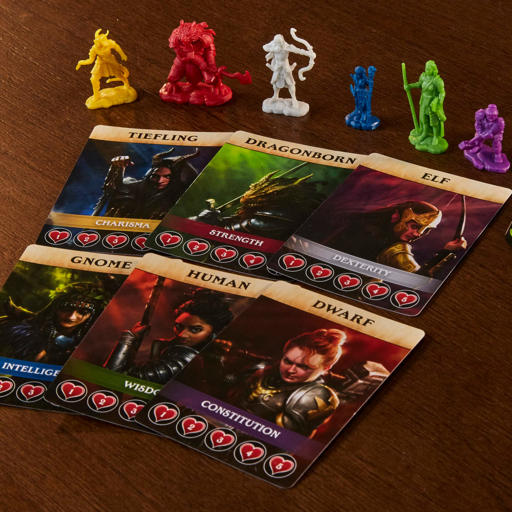 Hasbro Gaming Bedlam in Neverwinter puzzle solving scenes showcase challenging wordplay and visuals.