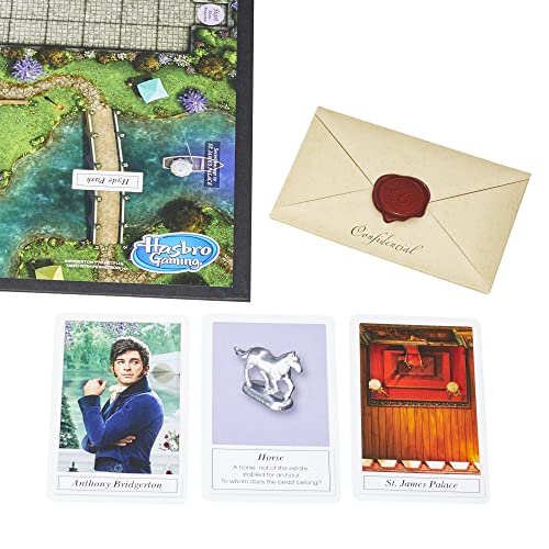 Hasbro Gaming Clue: Bridgerton Edition for 3-6 players, great for sociable game nights.