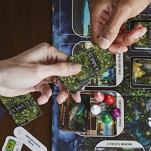 Hasbro Gaming Clue Conspiracy puzzle solving guides players toward Who Where What.