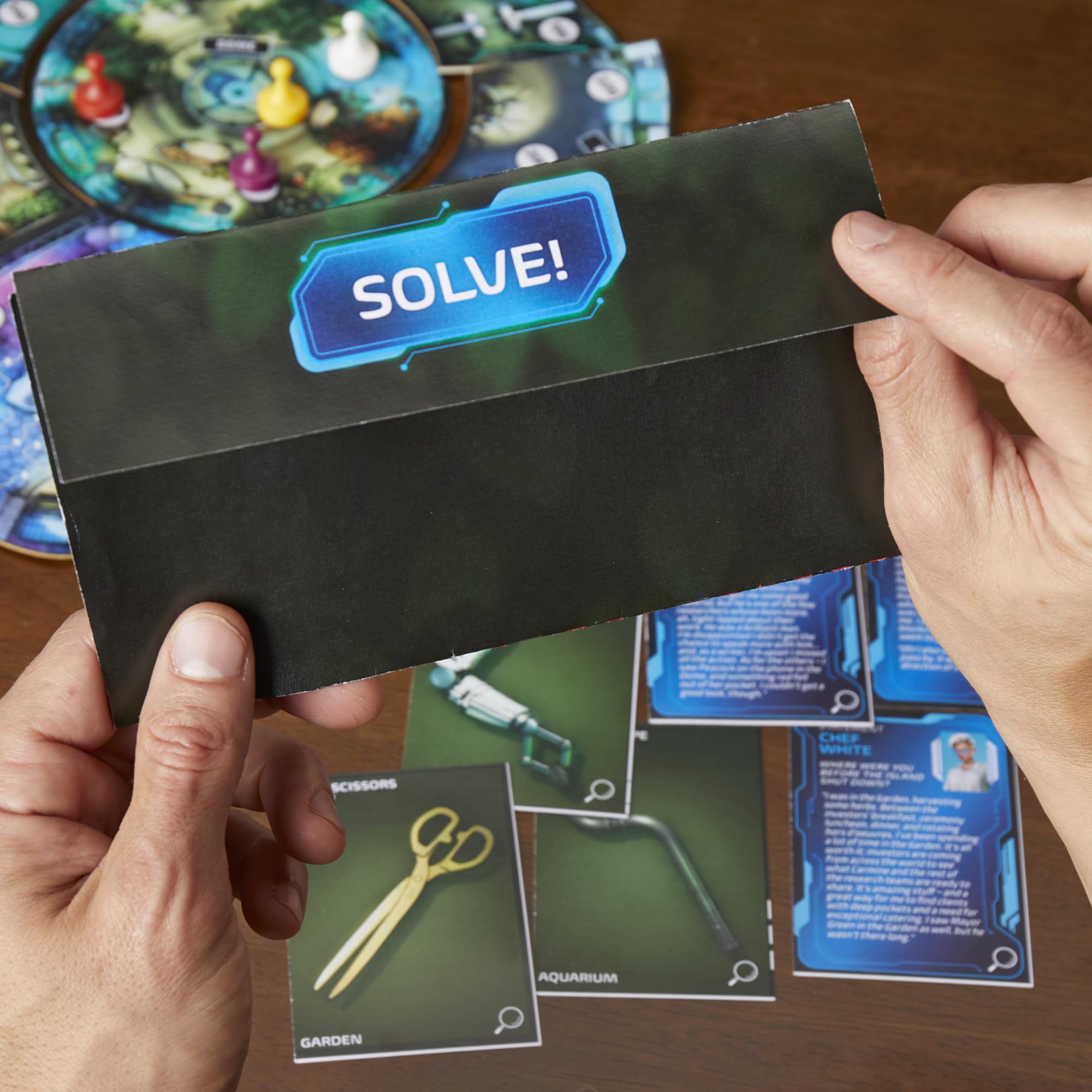 Hasbro Gaming Clue Escape World’s Fair brochure hints fueling exploration.