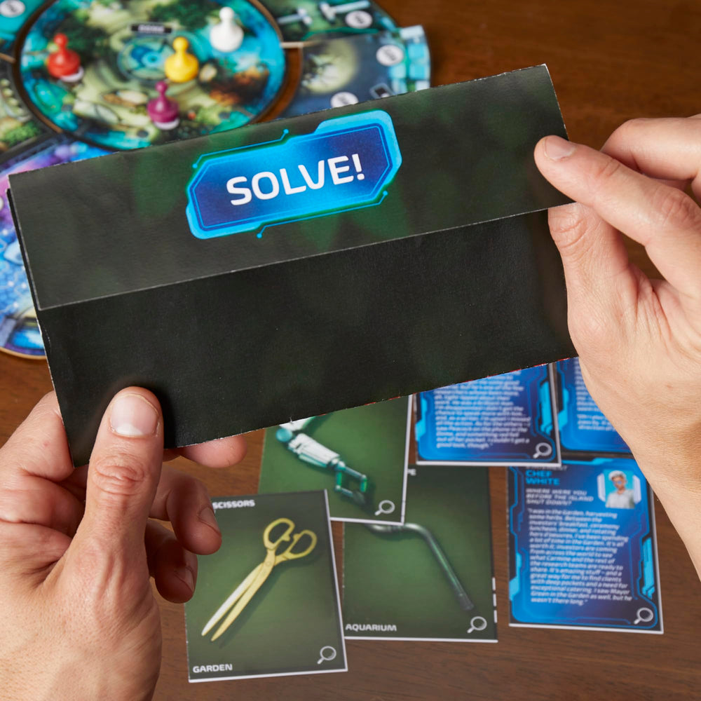 Hasbro Gaming Clue Escape World’s Fair brochure hints fueling exploration.