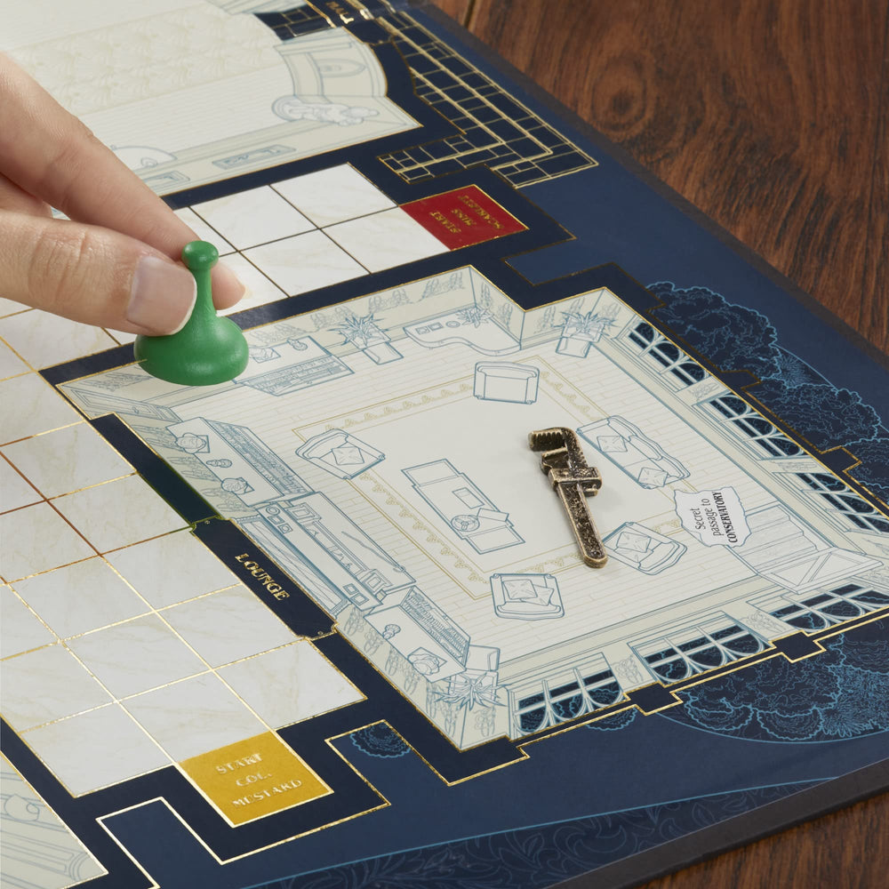 Hasbro Gaming Clue Signature Collection notepad shields enable discreet notes