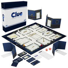 Hasbro Gaming Clue Signature Collection slide-out unboxing for dramatic reveal