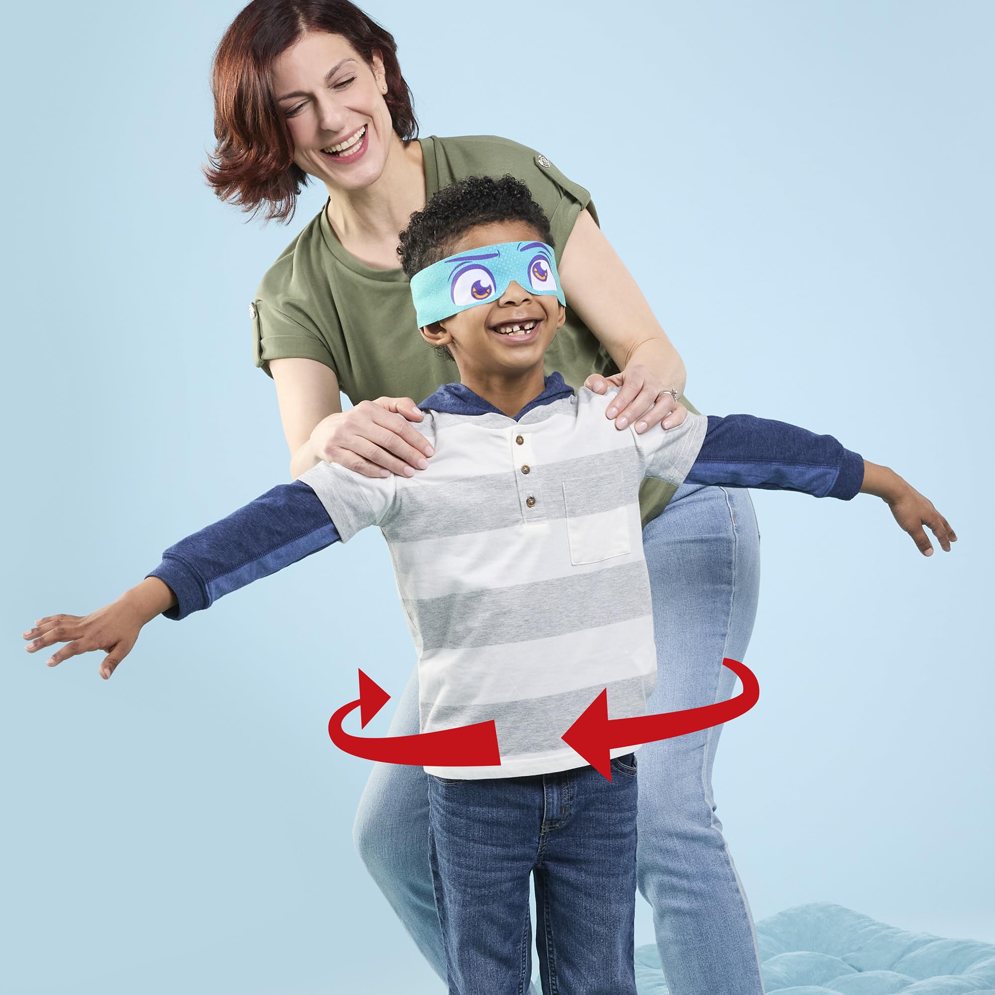Hasbro Gaming Don't Step in It! Durable floor mat for easy indoor play