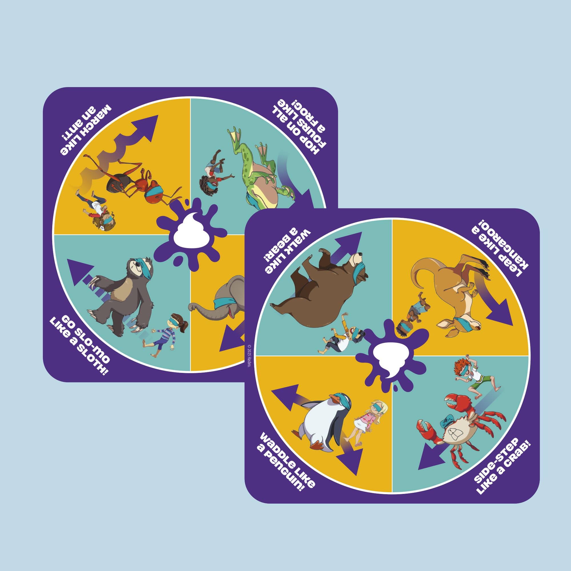Hasbro Gaming Don't Step in It! Poop piles of soft clay on the mat
