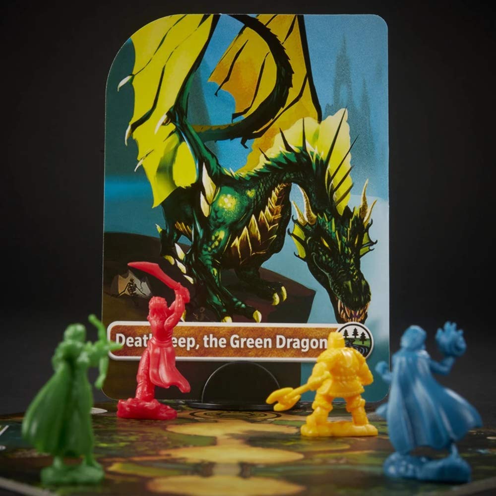 Hasbro Gaming D&D Adventure Begins boss monster illustration for epic showdown.
