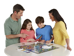 Hasbro Gaming The Game of Life spin-to-win spaces offer prize opportunities.