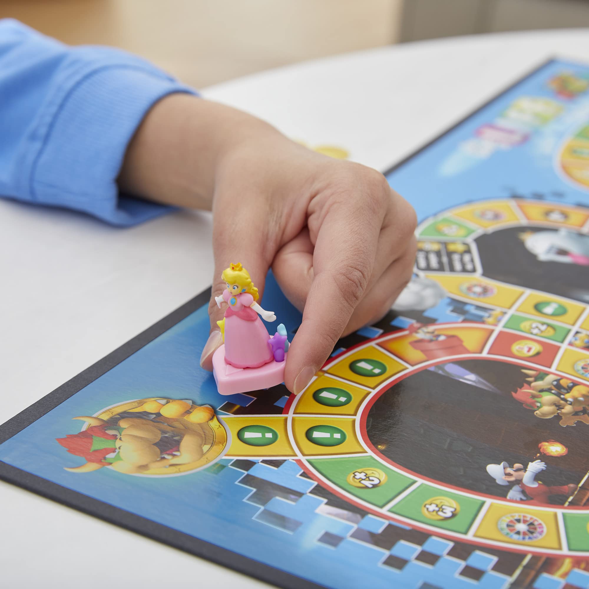 Hasbro Game of Life: Super Mario Edition items and companions boost player options.