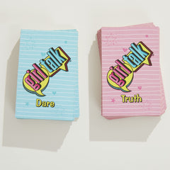 Hasbro Gaming Girl Talk artwork bursts with retro vibes that spark nostalgic conversations.