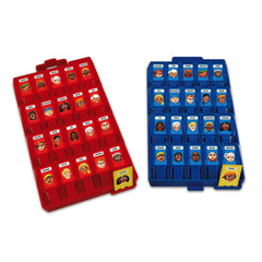 Hasbro Gaming Grab and Go Guess Who mystery cards spark imagination during quick rounds.