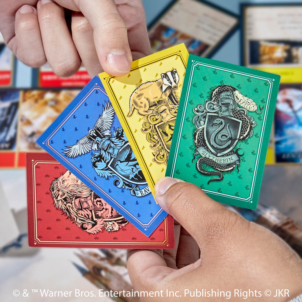 Hasbro Gaming Monopoly Harry Potter Edition Hogwarts locations shown on board