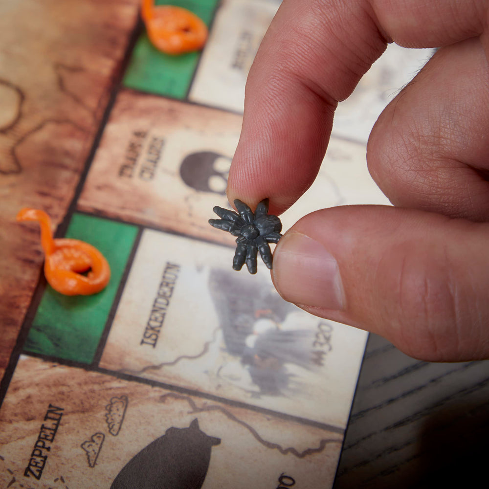 Hasbro Gaming Monopoly Indiana Jones Edition artifact-holy-grail token showcases legendary relics to seek.
