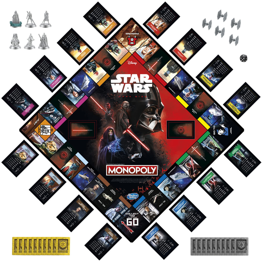 Imperial Credits pack image from Hasbro Monopoly Star Wars Dark Side edition