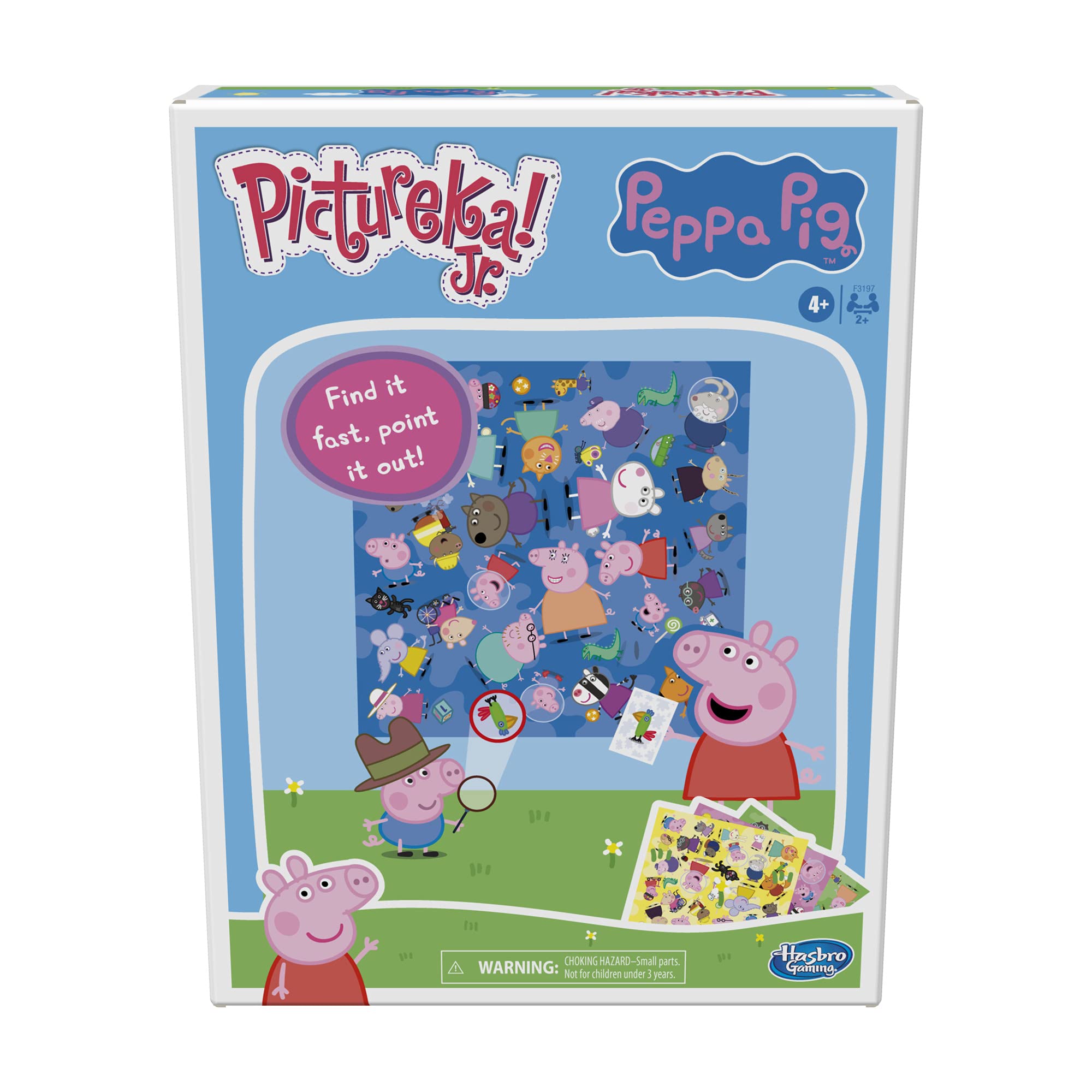 Hasbro Gaming Pictureka! Junior Peppa Pig tile image for quick spotting and family fun