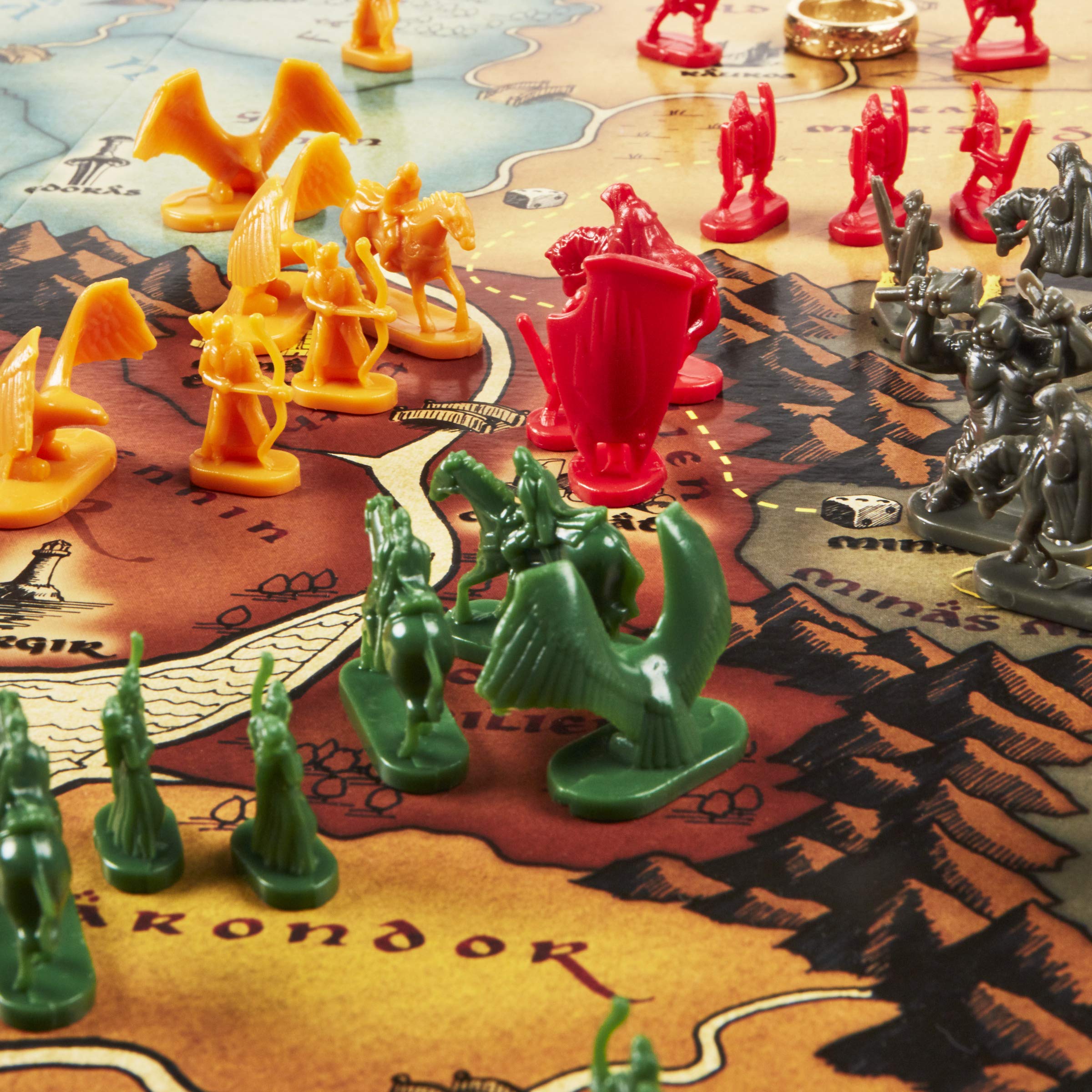 Hasbro Gaming Risk Lord of the Rings cards introduce strategic twists for engaging play.