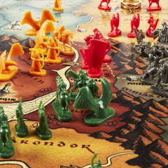 Hasbro Gaming Risk Lord of the Rings cards introduce strategic twists for engaging play.