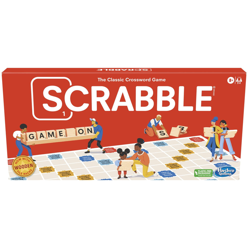 Hasbro Scrabble classic crossword vibe perfect for kids and adults