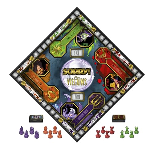 Hasbro Gaming Sorry! pawns ready to move support quick rounds.