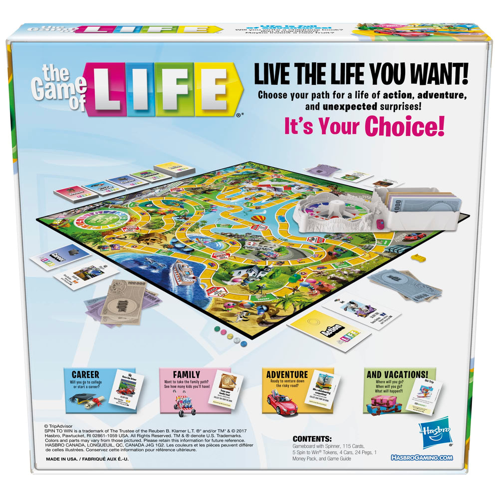 The 31 career cards from Hasbro Game of Life offer diverse paths for players.