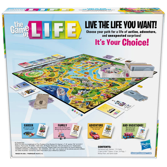 The 31 career cards from Hasbro Game of Life offer diverse paths for players.