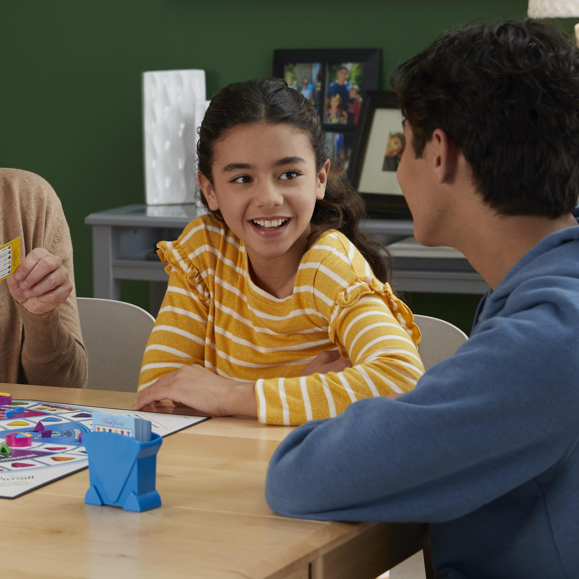 Hasbro Gaming Trivial Pursuit Family Edition colorful gameboard design