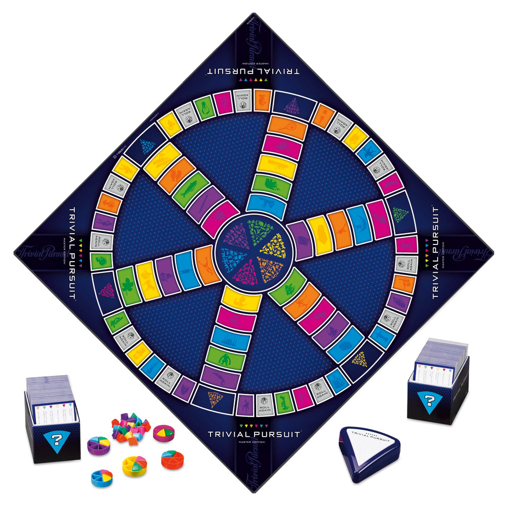 Hasbro Gaming Trivial Pursuit Master Edition electronic timer pacing gameplay