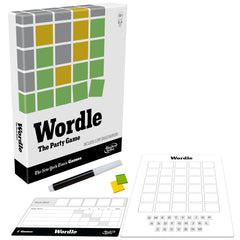 Hasbro Wordle: The Party Game timed mode adds clock pressure and more points.