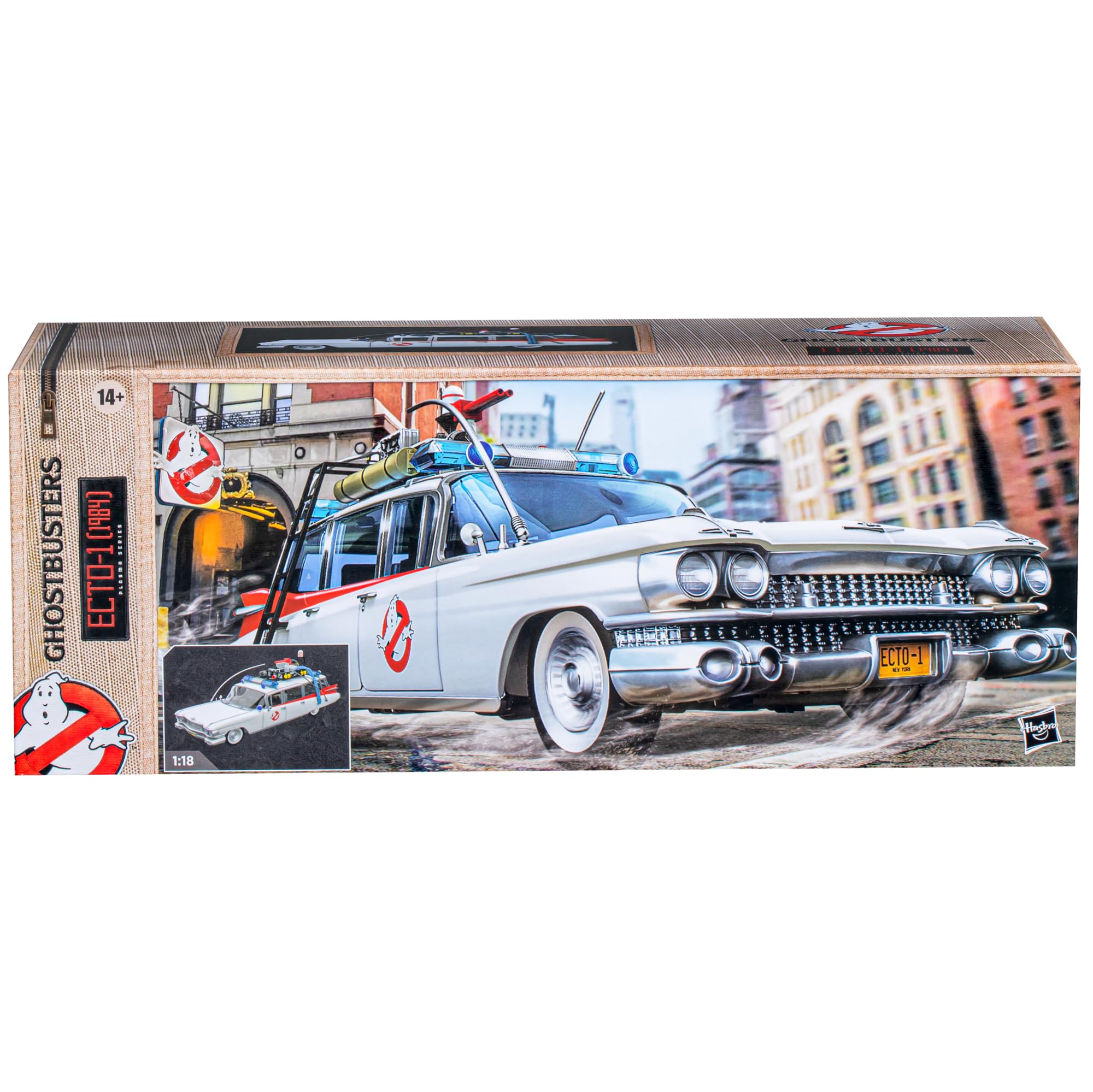 Hasbro Ghostbusters Ecto-1 1984 rear view ideal for complete display setups