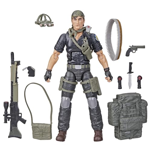 Backpack with two flashlights accessory for Tunnel Rat figure.