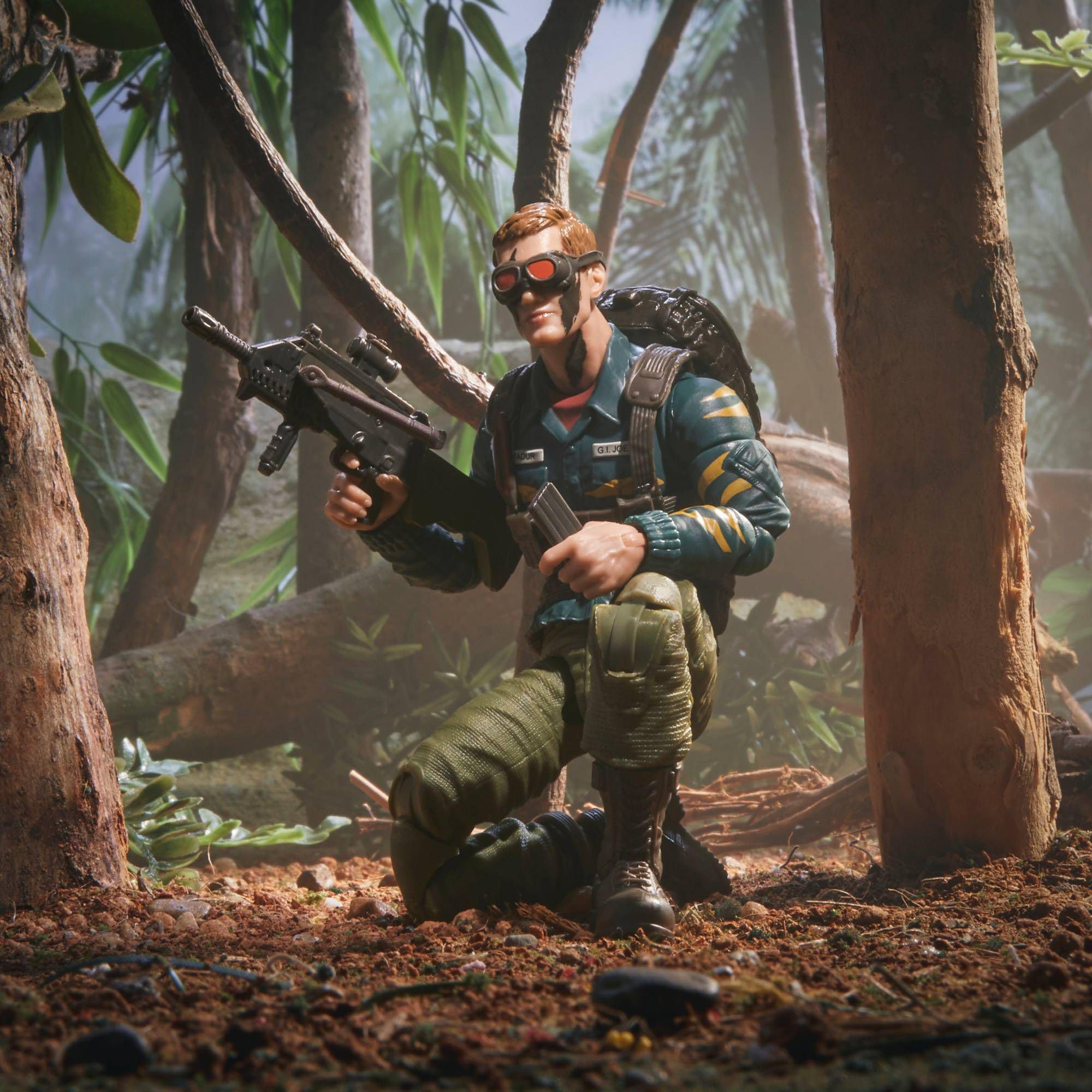 Hasbro G.I. Joe Classified Tiger Force Dusty in authentic, modern-leaning gear