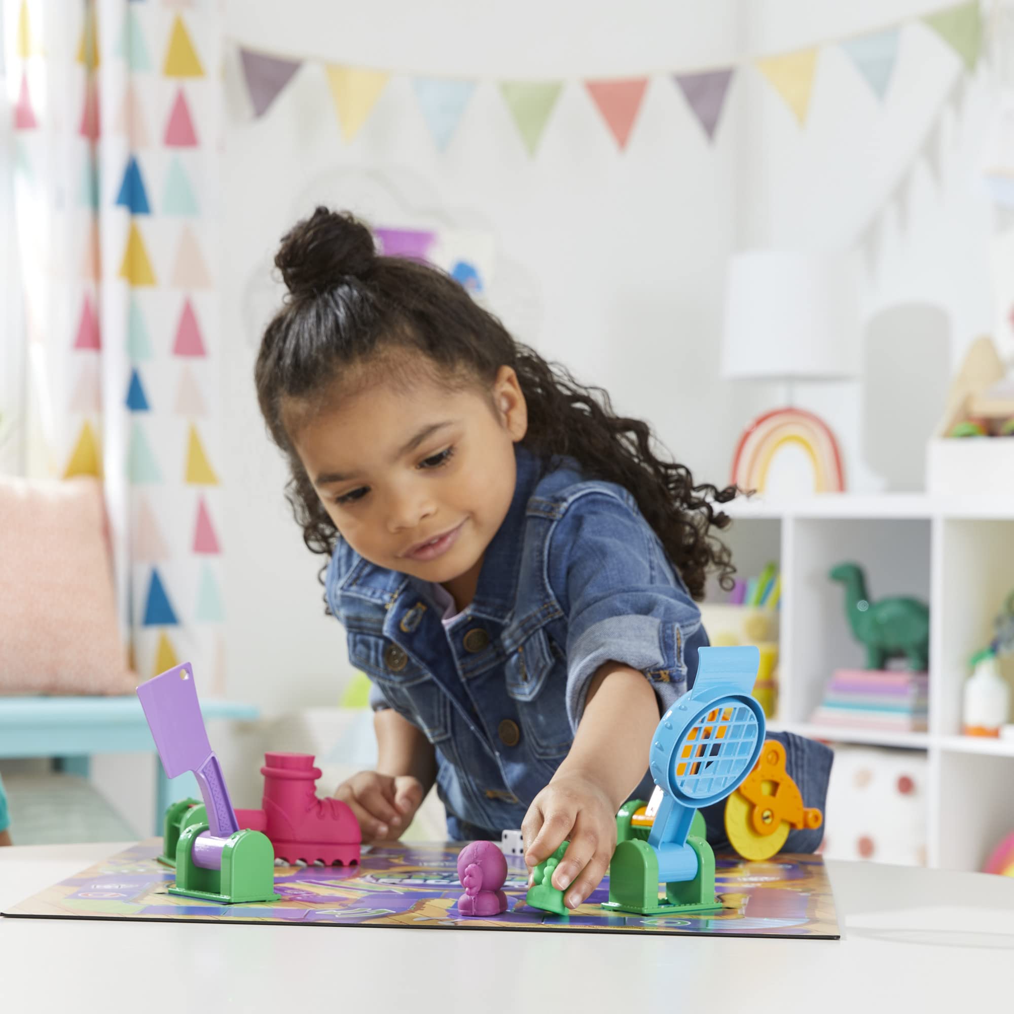 Hasbro Grape Escape family game night with kids nearby