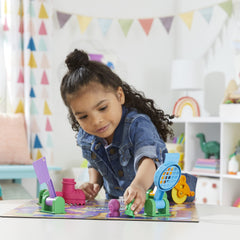 Hasbro Grape Escape family game night with kids nearby