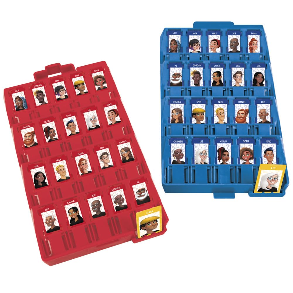 Hasbro Guess Who Grab Go instructions for easy setup