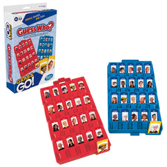 Hasbro Guess Who Grab Go travel case for quick on-the-go rounds