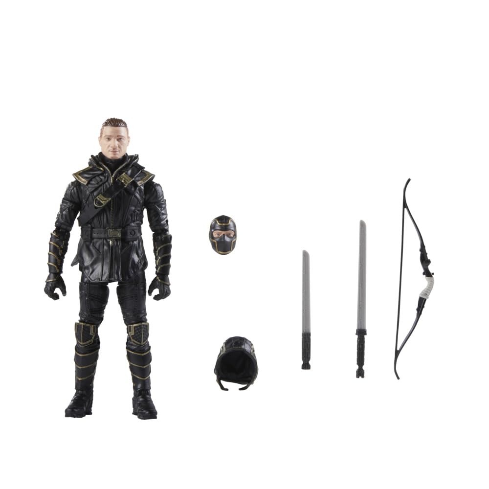 Hasbro Hawkeye Ronin figure front view ideal for dynamic display and collection.
