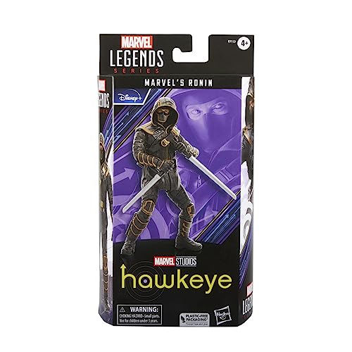 Hasbro Hawkeye Ronin figure side pose shows sculpted details and articulation.
